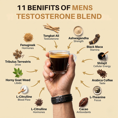 Heat Activated Testosterone Coffee