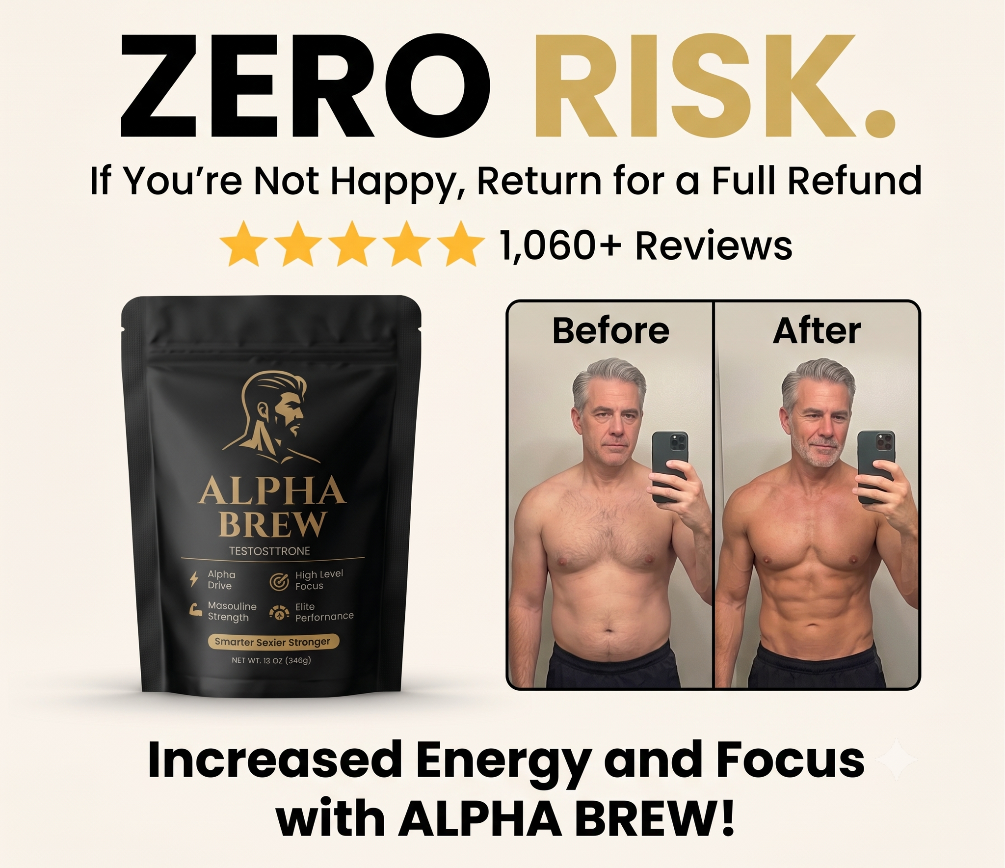 BioFusion Technology™ Testosterone Coffee
